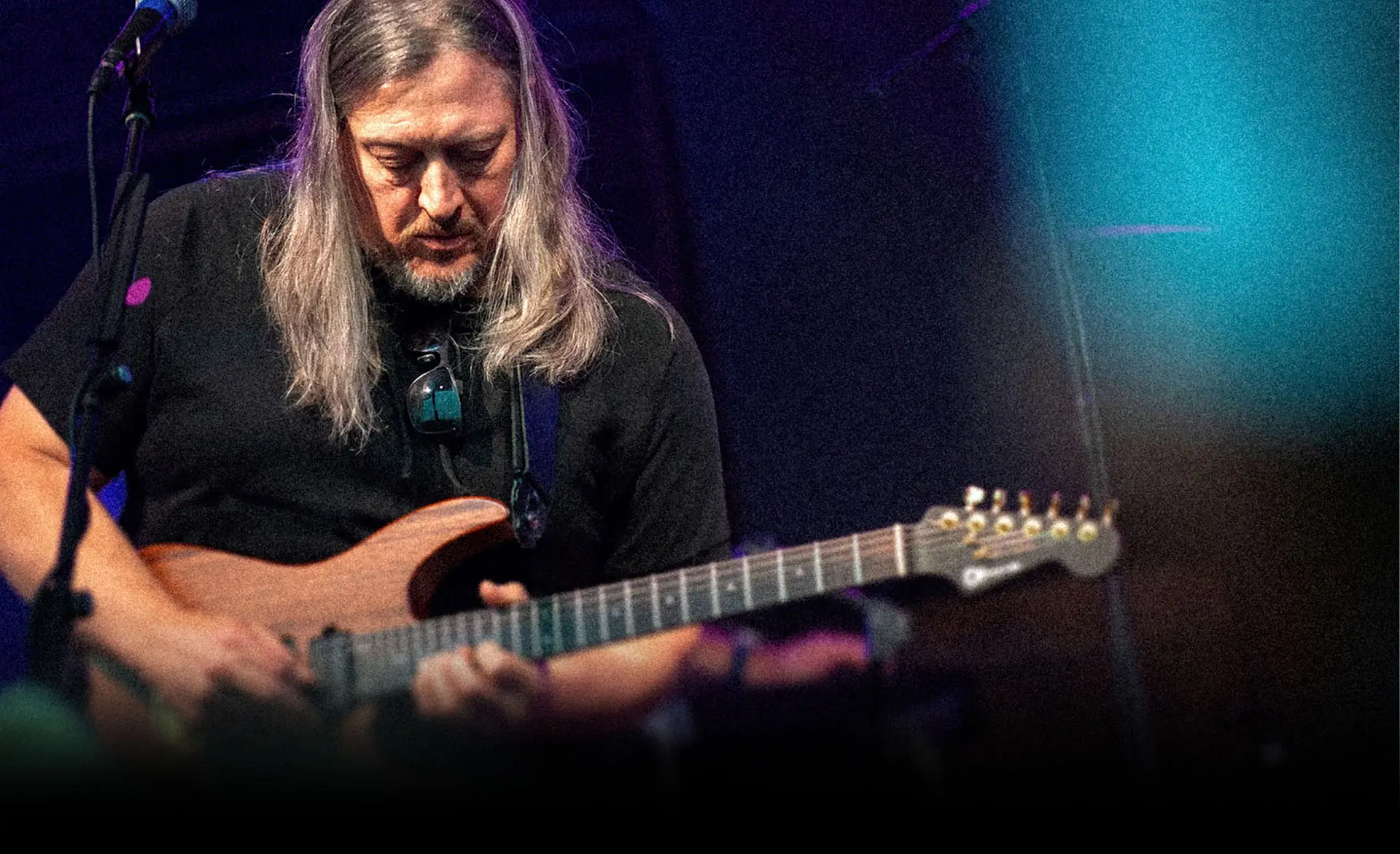 Craig Johnston rips on guitar